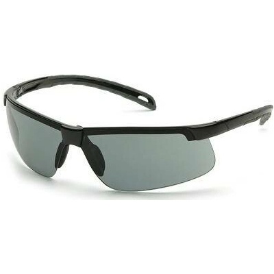 LUGERO Kouřové ochranné brýle s anti-scratch a anti-fog úpravou, UV filtr