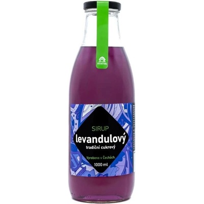 Hradecké delikatesy Sirup levandule modrý květ 1 l