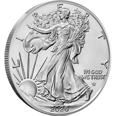 United States Mint Strieborná minca American Eagle 2026 1 oz