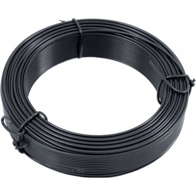 Vázací drát poplastovaný, síla 2 mm, délka 50 m, Zn + PVC antracit