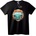 NOONEBRAND Тениска Запази Дивото - 4XL, Black