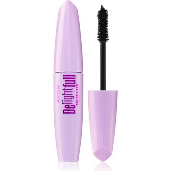 Avon DelightFull False Lash удължаваща спирала за плътни мигли цвят Blackest Black 10ml