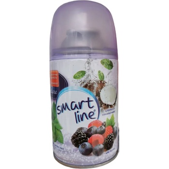 Smart line ароматизатор, Пълнител за машина, 3 аромата, Мента, Плодове, Кокос, 260мл