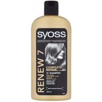 Syoss Renew 7 Complete Repair vlasový šampon pro poškozené vlasy 500 ml