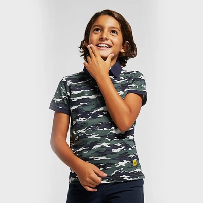 MAYORAL Камуфлажна поло тениска с къс ръкав за момче Майорал