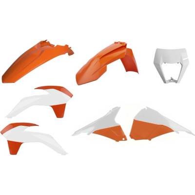 Sada plastů POLISPORT 90878 restyling OEM barva