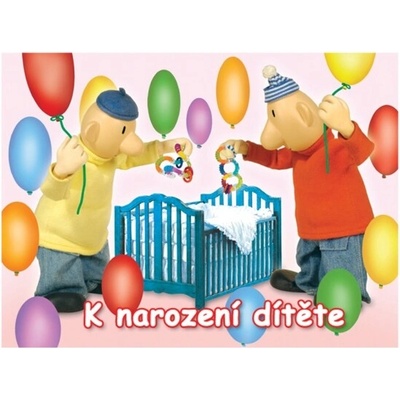 NG 95110 Blahopřání PAM MIMINKO otevírací, A5 2x165x230
