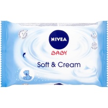 Nivea Baby Soft Care utierky 63 ks