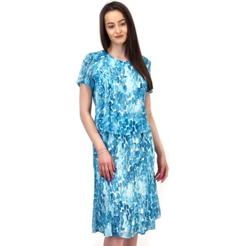 Image 1 of Дамски топ в бяло и синьо (k17)