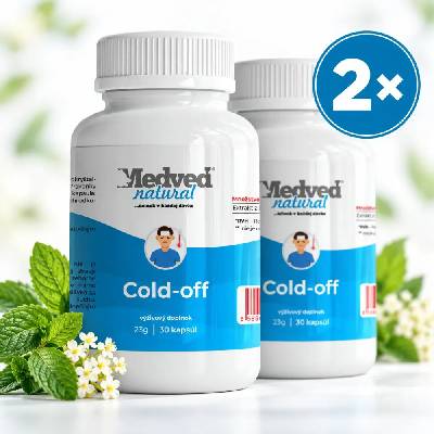 Medveď Natural Cold-Off 2 x 30 kapslí