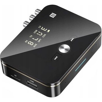 Image 1 of Vaorlo M8 Bluetooth 5.0 аудиоприемник/предавател, RCA, TOSLINK, SPDIF, USB, NFC + дистанционно управление