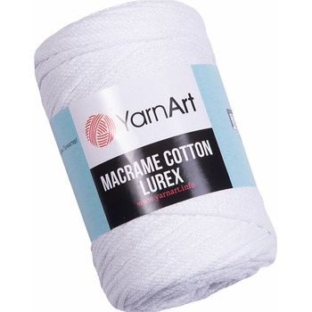 YARNART Macrame Cotton Lurex 2 mm 205 m 721 юта (Macrame Cotton Lurex 721)