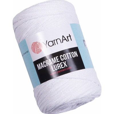 YARNART Macrame Cotton Lurex 2 mm 205 m 721 юта (Macrame Cotton Lurex 721)