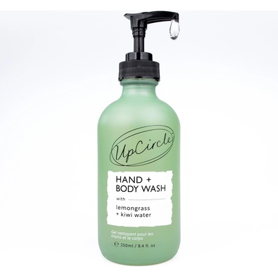 UpCircle Umývací gél na telo a ruky kiwi & Lemongrass 250 ml