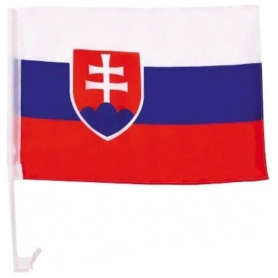 Vlajka SLOVENSKO na okno automobilu - SKR