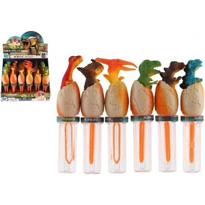 Teddies Bublifuk dinosaurus vo vajíčku 16 cm