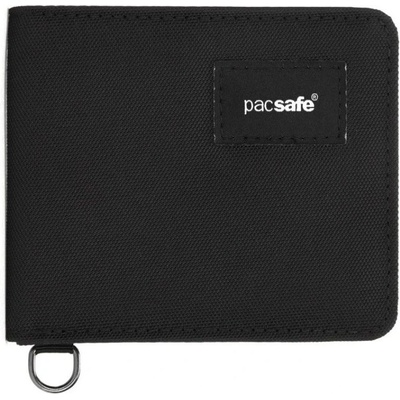 Pacsafe RFIDsafe Bifold Wallet černá bezpečnostní peněženka