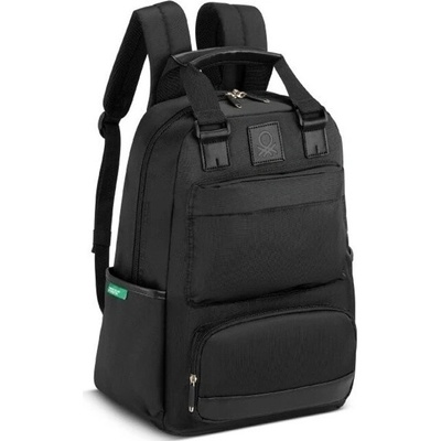 United Colors of Benetton Block X Delsey čierna 25 l
