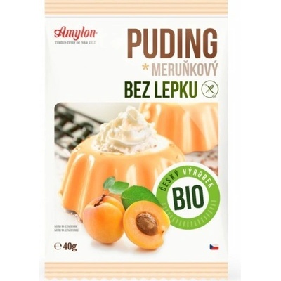 Amylon Meruňkový pudink bezlepkový Bio 40 g – Zbozi.Blesk.cz