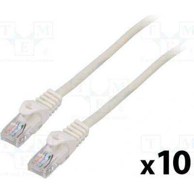 Lanberg PCU5-20CC-0150-W Patch U/UTP Cat 5e RJ45 vidlice z obou stran lanko CCA