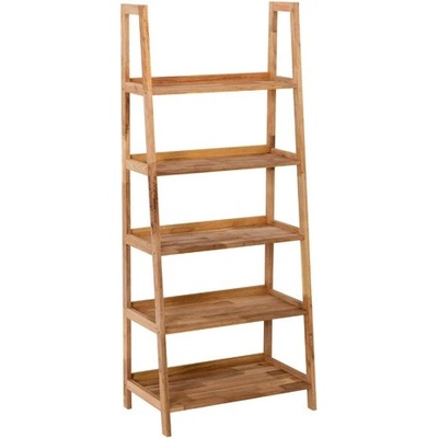 Regál Naturel Home 63x149x36.4 cm orech mat HOMEPOL5