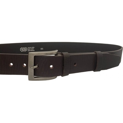 Penny Belts pánský kožený opasek EXKLUZIV 501-V4-40 hnědý