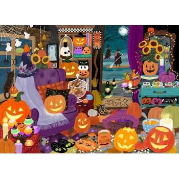 Pieces & Peace - Puzzle Halloween Witching Hour - 1 500 piese