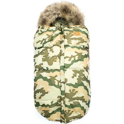 LATTANTE zimní s pravou kožešinou Camo