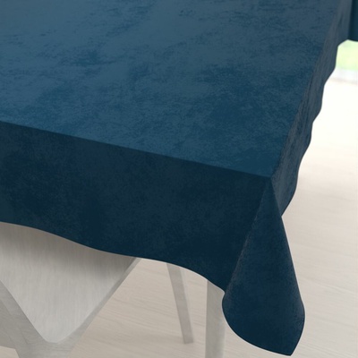 Biante Zamatový obdĺžnikový obrus Velvet Premium SVP-028 Petrolejovo modrý 50x100 cm