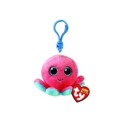 Přívěsek na klíče TY Plyšový Sheldon chobotnička s velkýma očima 35255