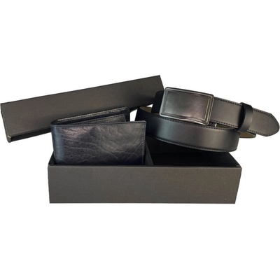 Penny Belts Set koženého opasku 35-020-A7-60 s peněženkou