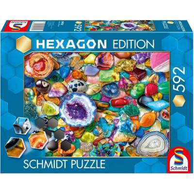 Schmidt Edícia Hexagon Zmes drahých kameňov 600 dielov