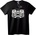 NOONEBRAND Тениска Черепа Звукова Система - 7XL, White