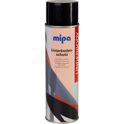 MIPA Spray ochrana podvozku neprelakovateľná 500 ml čierna