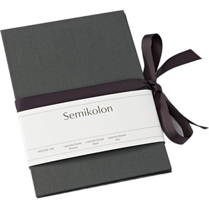 Semikolon Албум за снимки Leporello Uni голям, тъмносив (370024)