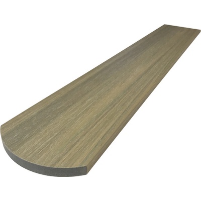 WPC dřevoplastové plotovky Dřevoplus Profi půlkulaté 15x138x1500 - Oak