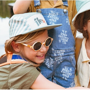 KiETLA: Шапка с козирка със защита UPF50+ - SalviaStripe (KE2SUNSALVIASTRIPE)