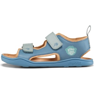 Affenzahn Детски сандали Affenzahn Kid's Sandals Leather Airy Sandals - Shark / Blue - размер 23 (EU) (702-4002-0313)