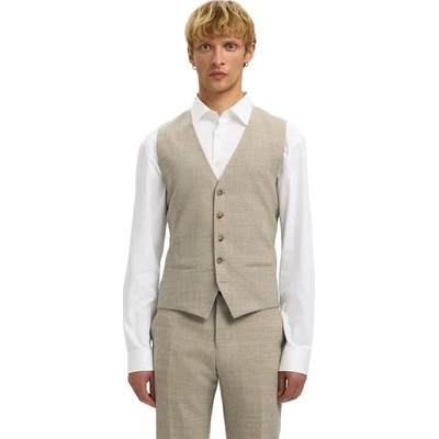 SELECTED Елек Selected Slim-Oasis waistcoat - Beige (Sand)