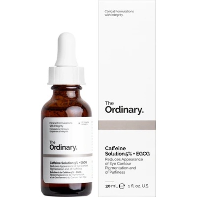 The Ordinary Caffeine Solution 5% + EGCG очен серум против отоци и тъмни кръгове за жени 30 мл