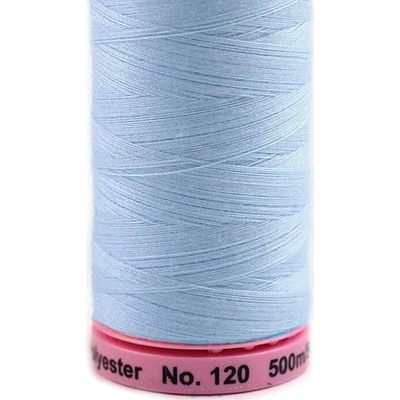 Polyesterové nitě návin 500 m Aspo Amann Varianta: 0271 Cashmere Blue, Balení: 5 ks