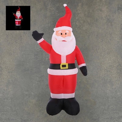 Luca Lighting Nafukovací Santa Claus LED V x Š x H 183 x 48 x 102 cm