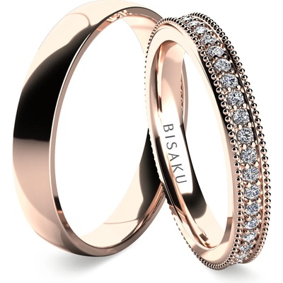 Bisaku snubní Emilia BIS B3463125RG Růžové zlato