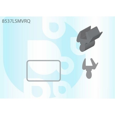 PILKINGTON P bauset (lišta) levého skla karoserie - kryt AS 8537LSMVRQ