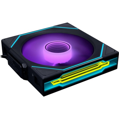 Lian Li UNI Fan SL-INF Wireless ARGB Reverse Blade PWM Black (12RSLIN1W1B)