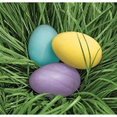 Daisy ubrousky velikonoční 3V 33x33 cm 20 ks Pastel Eggs in Grass