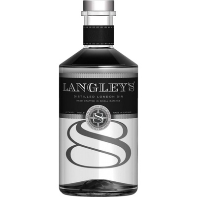Langley's No. 8 Distilled London Gin 41,7% 0,7 l (čistá fľaša)