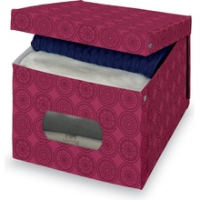 Domopak úložný box na oblečení Ella 42 x 31 x 50 cm červená