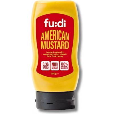 Fu:di Americká hořčice bez cukru low carb 350 g