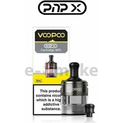 Voopoo PNP-X X2/S2 cartridge MTL Black